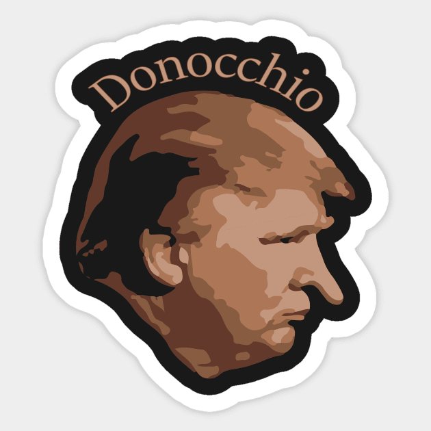 Original Donocchio Design Sticker by TeesByJay